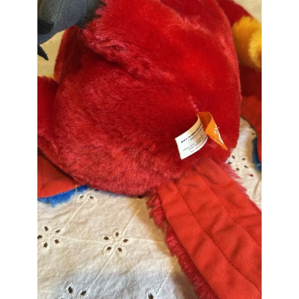 Wild Republic Scarlet Macaw Parrot Plush 10.5